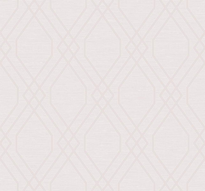 Wallquest/Seabrook Designs Blush Glitter and Off-White Diamond Geo AW73700 wallpaper