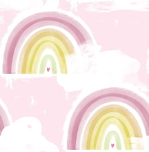 Load image into Gallery viewer, Seabrook Designs Blush Rainbows DA60201 wallpaper