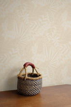Load image into Gallery viewer, Wallquest/Seabrook Designs Botanica Striped Leaves RY30600 wallpaper