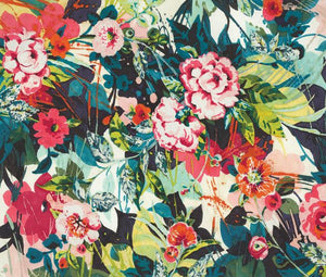 York Wallcoverings Bright Multi Pop Floral Mural MU0217M wallpaper