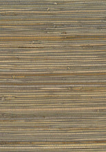 Load image into Gallery viewer, Wallquest/Seabrook Designs Brown, Gray Rushcloth NA201 wallpaper