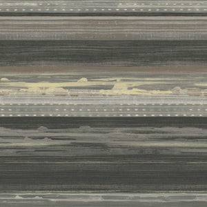 Wallquest/Seabrook Designs Brushed Ebony, Walnut, and Blonde Horizon Brushed Stripe RY31301 wallpaper
