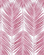 Load image into Gallery viewer, NextWall Cerise Pink Paradise Palm NW33000 wallpaper