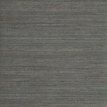 Load image into Gallery viewer, Wallquest/Lillian August Charcoal and Sandstone Abaca Grasscloth LN11822 wallpaper