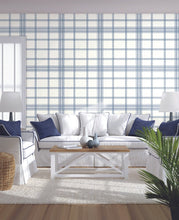 Load image into Gallery viewer, York Wallcoverings Charter Plaid Wallpaper CV4464 wallpaper