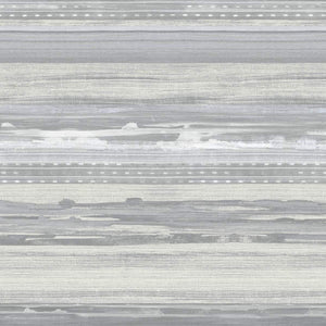 Wallquest/Seabrook Designs Cinder Gray and Ivory Horizon Brushed Stripe RY31301 wallpaper