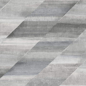 Wallquest/Seabrook Designs Cinder Gray and Slate Rainbow Diagonals RY30300 wallpaper