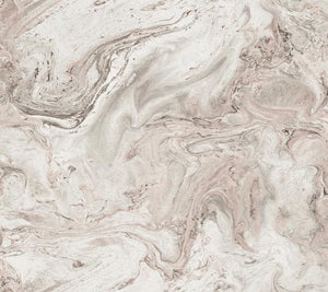 York Wallcoverings Clay/Taupe Oil & Marble Peel and Stick Wallpaper PSW1125RL wallpaper