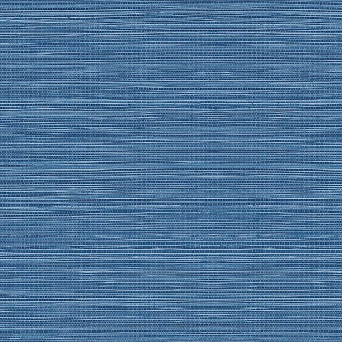 Lillian August/NextWall Coastal Blue Luxe Sisal LN20802 wallpaper