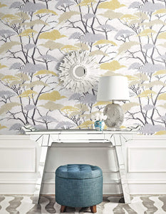 Seabrook Designs Confucius Tree AI41400 wallpaper
