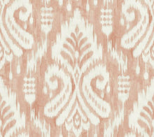 Load image into Gallery viewer, York Wallcoverings Coral Hawthorne Ikat Wallpaper TC2641 wallpaper