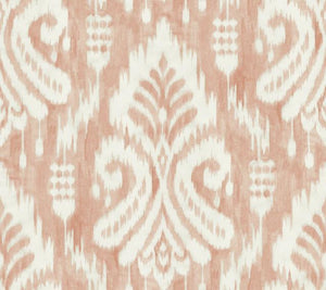 York Wallcoverings Coral Hawthorne Ikat Wallpaper TC2641 wallpaper