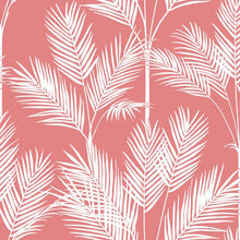 Load image into Gallery viewer, York Wallcoverings Coral King Palm Silhouette Wallpaper CV4407 wallpaper