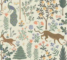 Load image into Gallery viewer, York Wallcoverings Cream Menagerie Peel and Stick Wallpaper PSW1321RL wallpaper
