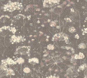 York Wallcoverings Dark Grey Botanical Fantasy Wallpaper NA0540 wallpaper