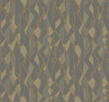Load image into Gallery viewer, York Wallcoverings Dark Grey Stained Glass Wallpaper NA0508 wallpaper
