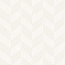 Load image into Gallery viewer, Wallquest/Seabrook Designs Daydream Gray and Ivory Boho Chevron Stripe RY30400 wallpaper