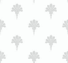Load image into Gallery viewer, Seabrook Designs Daydream Gray Summer Fan MB31600 wallpaper