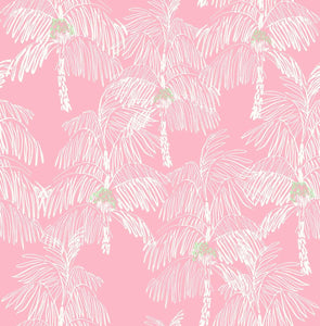 NextWall Flamingo Palm Beach NW40001 wallpaper