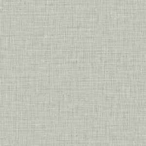 Wallquest/Seabrook Designs Fog Gray Easy Linen BV30200 wallpaper
