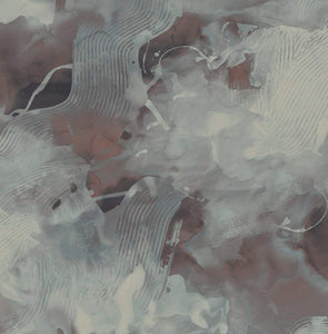 Wallquest/Seabrook Designs Garnet and Deep Sea Notch Trowel Abstract LW50200 wallpaper
