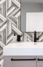 Load image into Gallery viewer, Wallquest/Seabrook Designs Geo Inlay LW50102 wallpaper