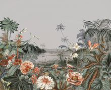 Load image into Gallery viewer, York Wallcoverings Gray Floating Gardens Mural MU0262M wallpaper