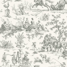 Load image into Gallery viewer, York Wallcoverings Gray Seasons Toile Wallpaper GR5921 wallpaper