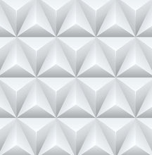 Load image into Gallery viewer, NextWall Gray Triangle Origami NW32800 wallpaper