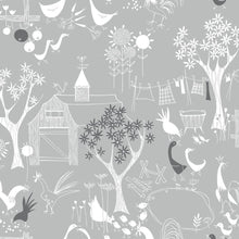 Load image into Gallery viewer, NextWall Gray &amp; White Rise and Shine NW34308 wallpaper