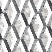 Load image into Gallery viewer, York Wallcoverings Grays Statuary Diamond Inlay Peel and Stick Wallpaper PSW1116RL wallpaper