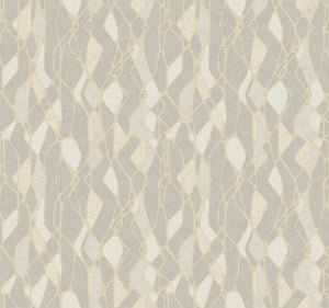 York Wallcoverings Grey Stained Glass Wallpaper NA0508 wallpaper