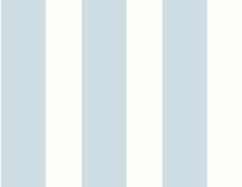 Load image into Gallery viewer, Lillian August/NextWall Hampton Blue Designer Stripe LN20400 wallpaper