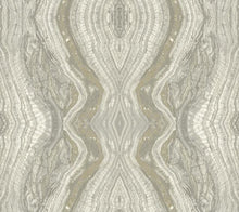 Load image into Gallery viewer, York Wallcoverings Light Gray Kaleidoscope Peel and Stick Wallpaper PSW1108RL wallpaper