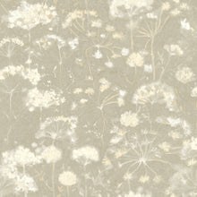 Load image into Gallery viewer, York Wallcoverings Light Grey Botanical Fantasy Wallpaper NA0540 wallpaper