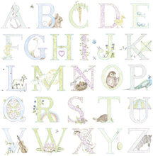 Load image into Gallery viewer, Seabrook Designs Light Pastel Alphabet DA62001 wallpaper