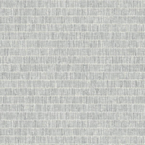 Seabrook Designs Lunar Gray Blue Grass Band TC70000 wallpaper