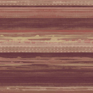 Wallquest/Seabrook Designs Maroon, Taupe, and Blonde Horizon Brushed Stripe RY31301 wallpaper