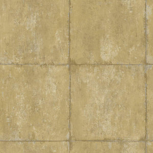 Seabrook Designs Metallic Gold and Silver Great Wall Blocks AI42101 wallpaper