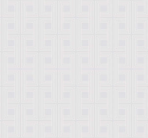 Wallquest/Seabrook Designs Metallic Pearl and Off-White Interlocking Squares AW71600 wallpaper