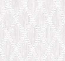 Load image into Gallery viewer, Wallquest/Seabrook Designs Metallic Pearl and Silver Glitter Marble Diamond Geometric AW70900 wallpaper