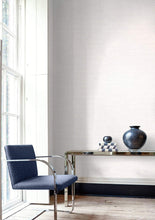 Load image into Gallery viewer, Wallquest/Seabrook Designs Metallic Pearl and White Textured Stripe AW70500 wallpaper