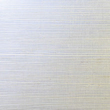 Load image into Gallery viewer, Wallquest/Lillian August Metallic Silver and Ivory Sisal Grasscloth LN11800 wallpaper