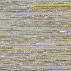 Wallquest/Seabrook Designs Metallic Silver, Off White2 Java Grass NA204 wallpaper