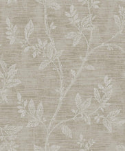Load image into Gallery viewer, Etten Gallerie Metallic Taupe &amp; Glass Beads Leaf Trail 2231100 wallpaper