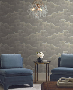 York Wallcoverings Moonlight Pearls Wallpaper OS4261 wallpaper