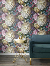 Load image into Gallery viewer, NextWall Multicolored Blooming Floral NW32700 wallpaper