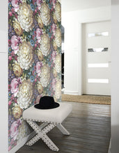 Load image into Gallery viewer, NextWall Multicolored Blooming Floral NW32700 wallpaper