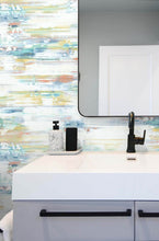 Load image into Gallery viewer, NextWall Multicolored Brushed Stripe NW35306 wallpaper