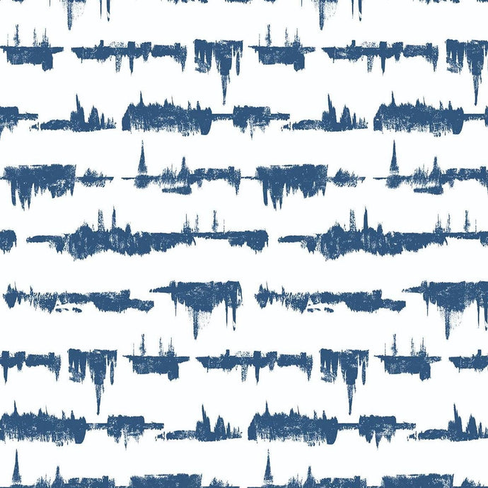 NextWall Navy Blue Lifeline NW37102 wallpaper